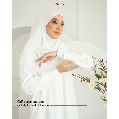 Jubah Medina White