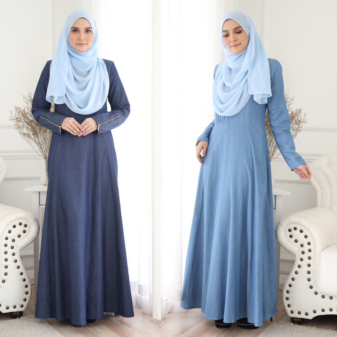 DENIM JUBAH